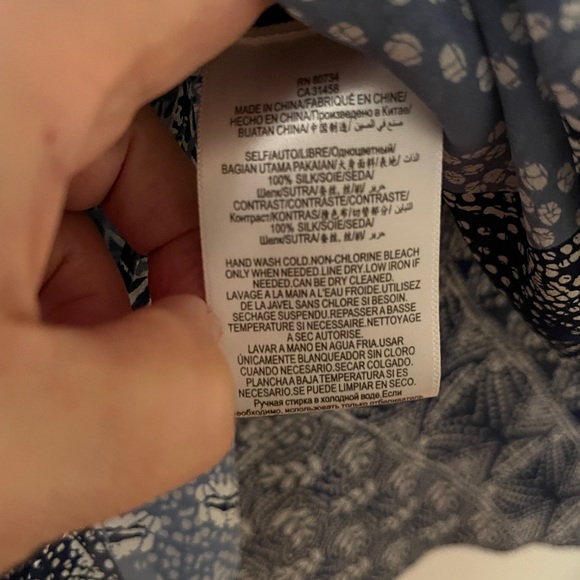 BCBG Faux Wrap Blouse - Picture 5 of 8